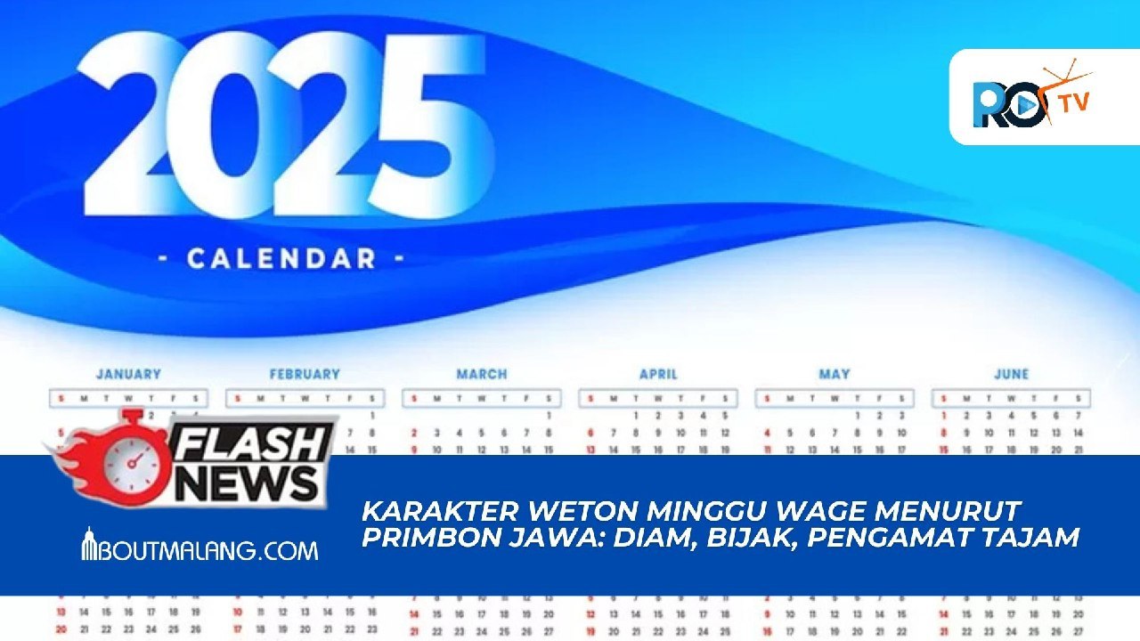 Karakter Weton Minggu Wage Menurut Primbon Jawa: Diam, Bijak, Pengamat Tajam