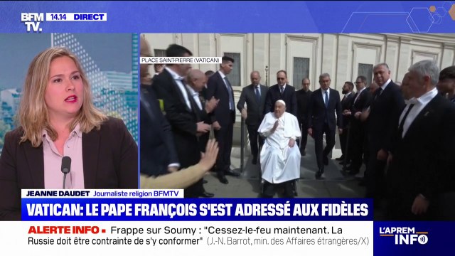 Dimanche des Rameaux: le pape François s'est adressé aux fidèles sur la place Saint-Pierre