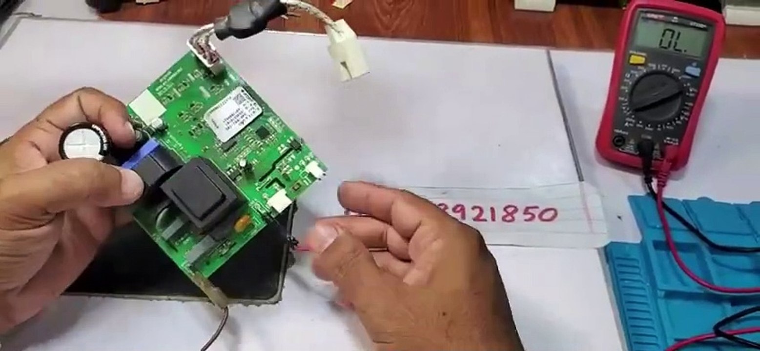 Dawlance inverter refrigerator PCB does not operate the compressor