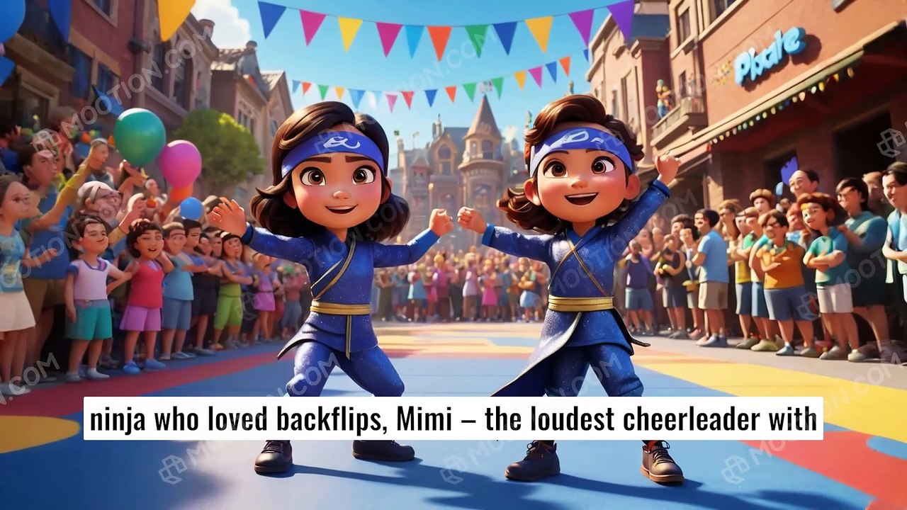 Ninjitas Cheerleaders 🥷💖 | Funny Ninja Girls Story for Kids | Smile n Tales