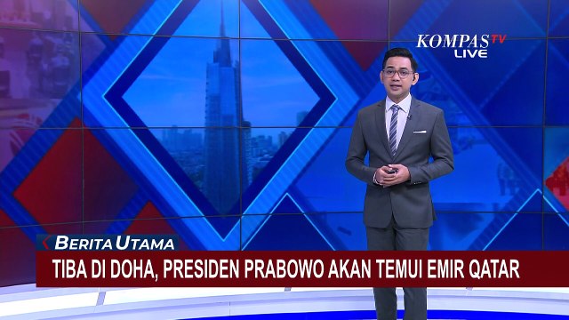 Presiden Prabowo Bertemu Emir Qatar Membahas Kerja Sama Strategis di Doha