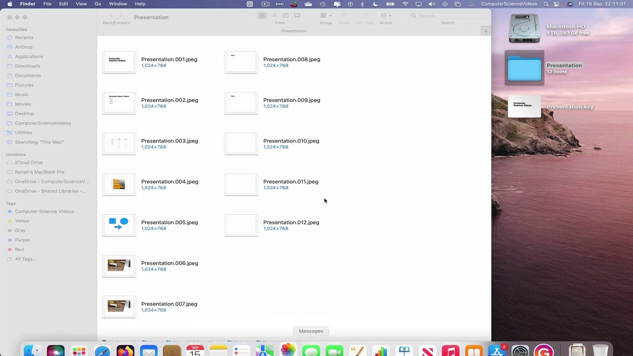 How to EXPORT Your Keynote Presentation & Then RE-IMPORT To the Photos Application Using a Mac | New