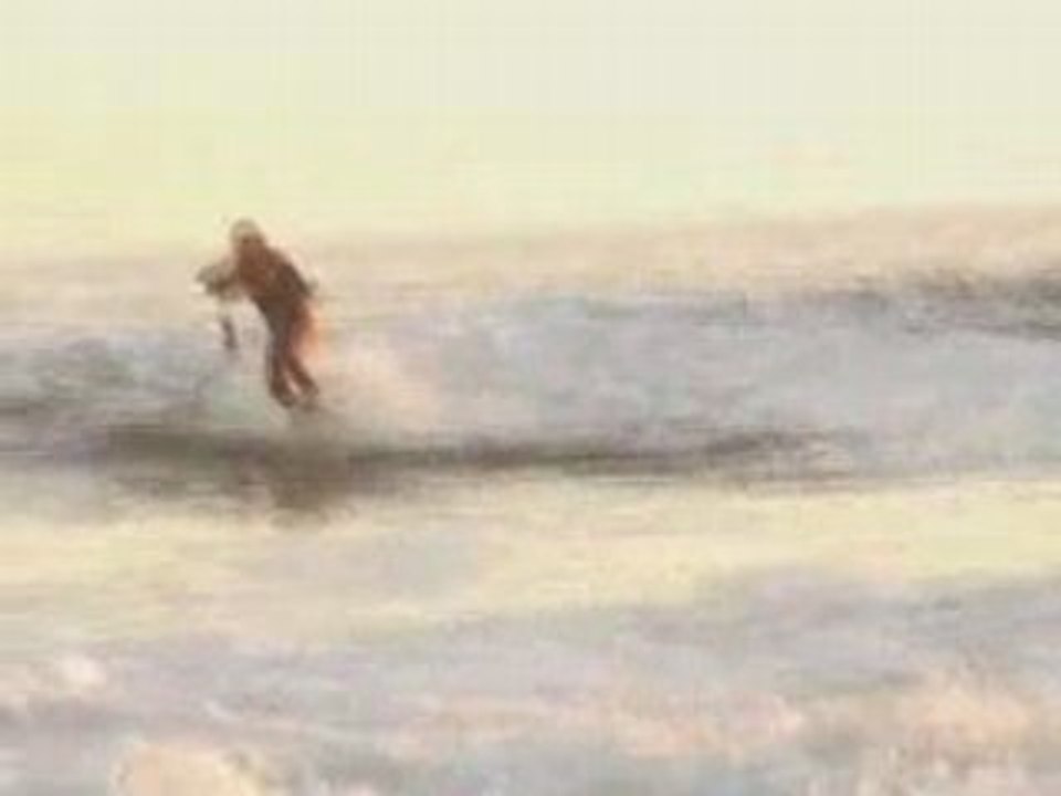 Incroyable:un surfeur se fait tracter par un requin