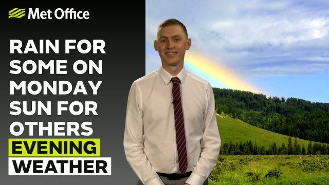 Met Office Evening Weather Forecast 13/04/25 – Showery north, clearer south