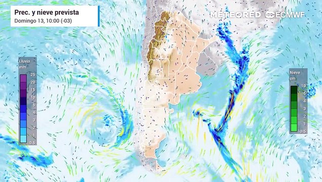 El tiempo en Argentina esta semana: alerta por lluvias y tormentas fuertes, luego, brusco descenso de la temperatura