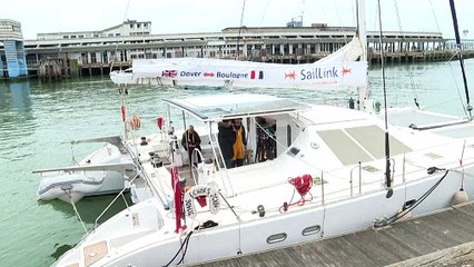 A start-up launches Channel sail crossings as a low-carbon alternative