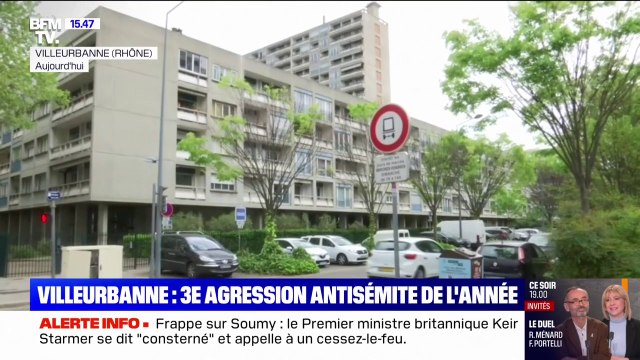Villeurbanne: un homme de confession juive a été victime d'insultes et de coups au visage ce vendredi