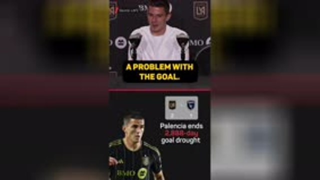 Palencia ends 2,888-day goal drought