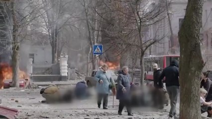 우크라 북동부에 러시아 탄도미사일...최소한 32명 사망 / YTN