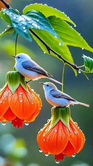 Eye-catching  birds of the world