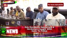 Edo Residents Handovers 4 Herdsmen Caught With Guns To Police