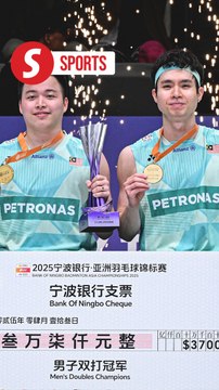 Aaron-Wooi Yik cap hot run at Asian C'ships with golden finish