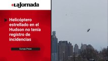 El helicóptero estrellado en el Hudson no llevaba instrumentos de registro de incidencias