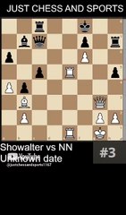 Jackson Showalter defeats NN with a Rook checkmate
