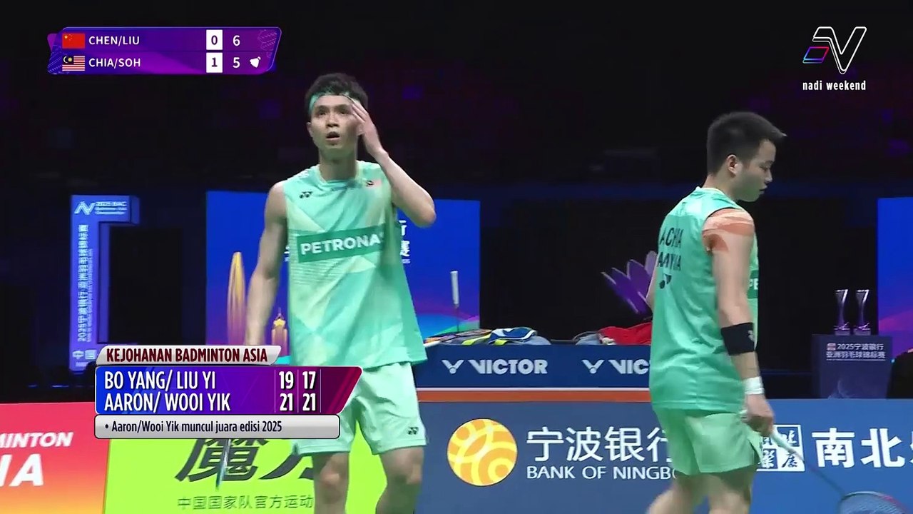 Aaron Chia & Soh Wooi Yik cipta sensasi Juara Asia 2025