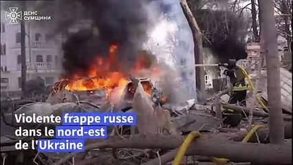 Ukraine: une frappe à Soumy fait au moins 32 morts et une centaines de blessés