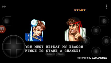 Street Fighter II Turbo: Hyper Fighting Chun-li vs Ryu Chun-li é derrotada por Ryu