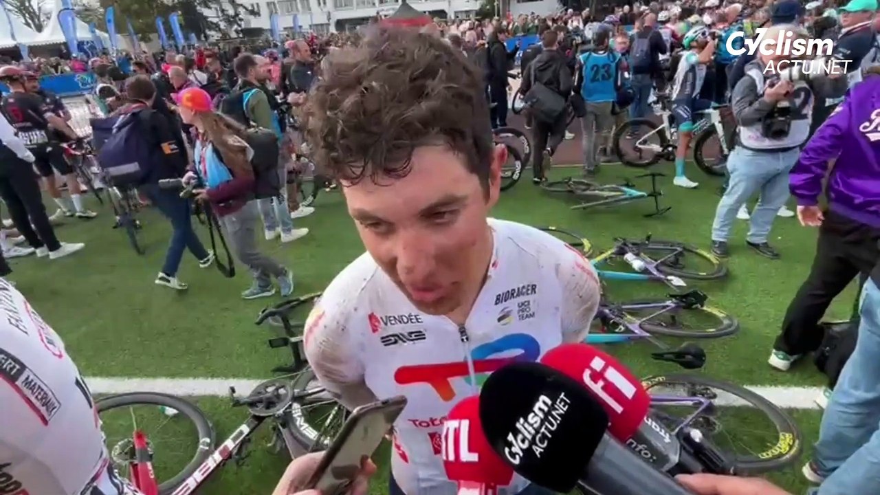 Cyclisme - Paris-Roubaix 2025 - Florian Dauphin : "Premier Paris-Roubaix, premier Français... de la fierté, mais c'était horrible"