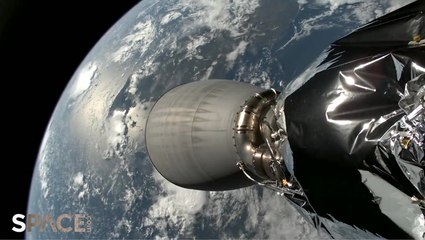 SpaceX Falcon 9 Second Stage Captured Stunning Earth View