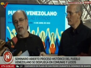 Miranda | Seminario "Proceso Histórico del Pueblo Venezolano" fortalece la participación de las bases