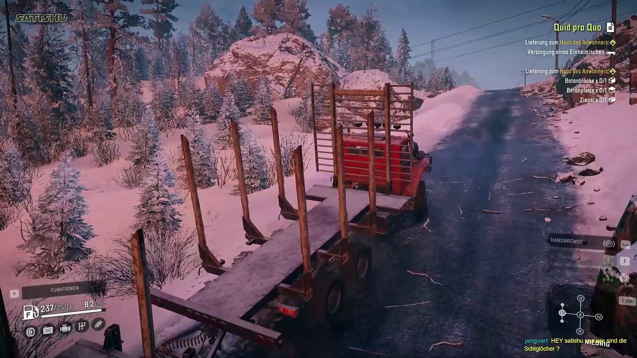 Ein vergeblicher Versuch Holz zu holen. | SnowRunner | Ep. 20