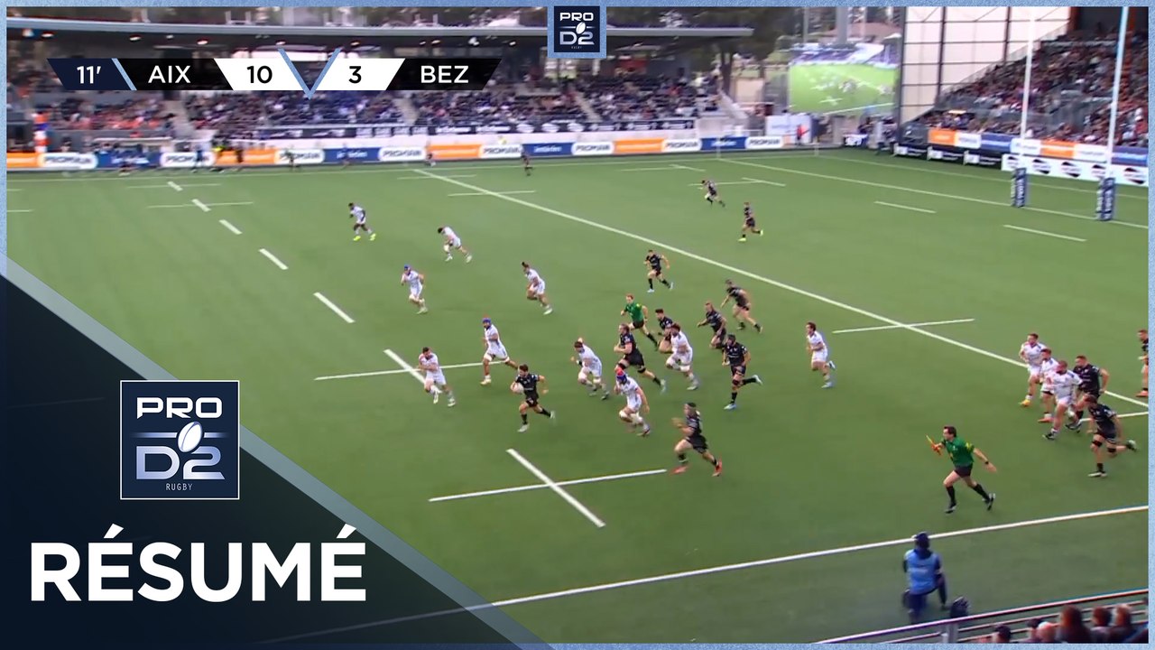 PRO D2 Saison 2024-2025 J25 - Résumé Provence Rugby - AS Béziers Hérault