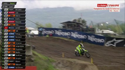 Le replay de la 1ère manche MX2 en Italie - Motocross - Championnat du monde
