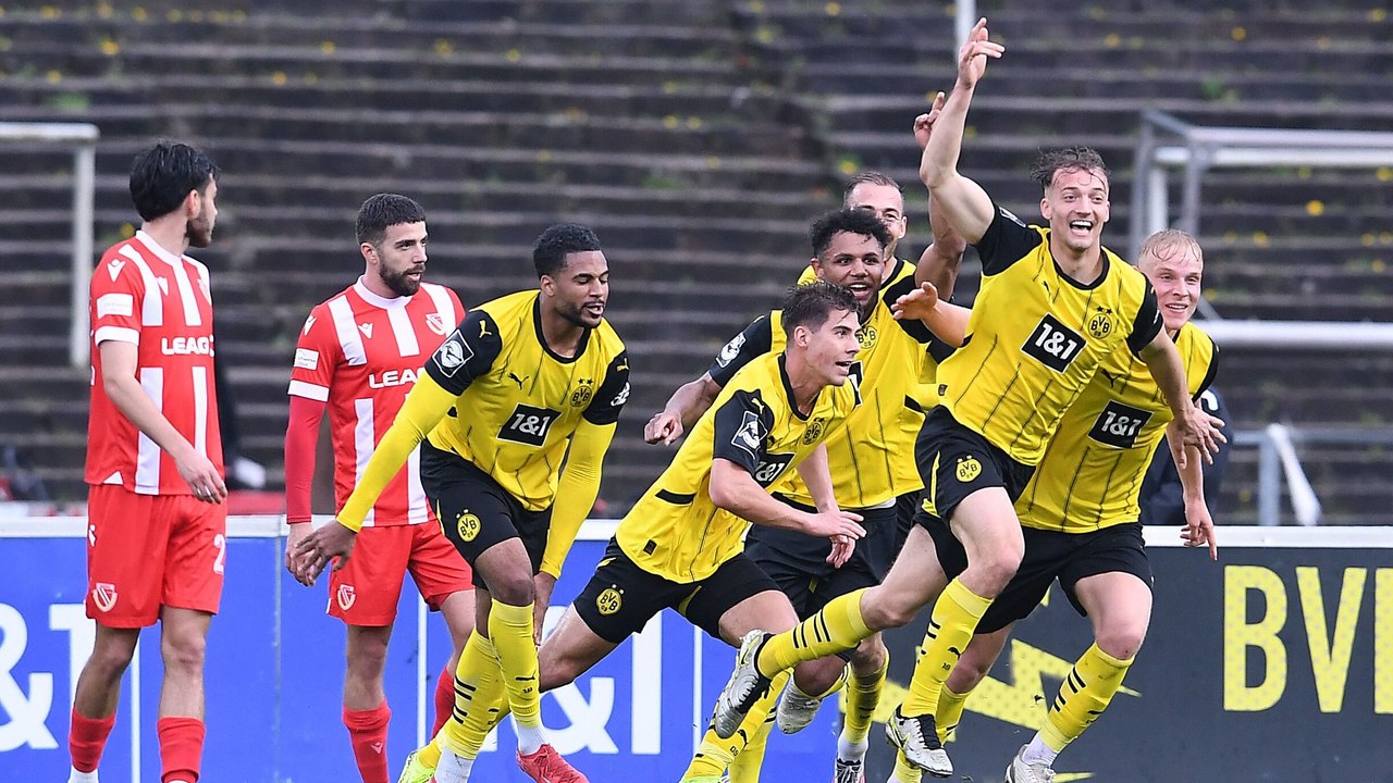 Duranville zaubert, Lührs und Wätjen treffen: BVB II zerlegt Cottbus