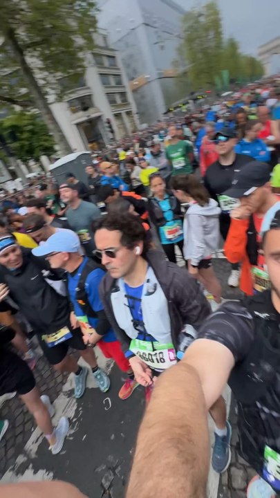 AUJOURD’HUI CEST LE MARATHON DE PARIS !!!