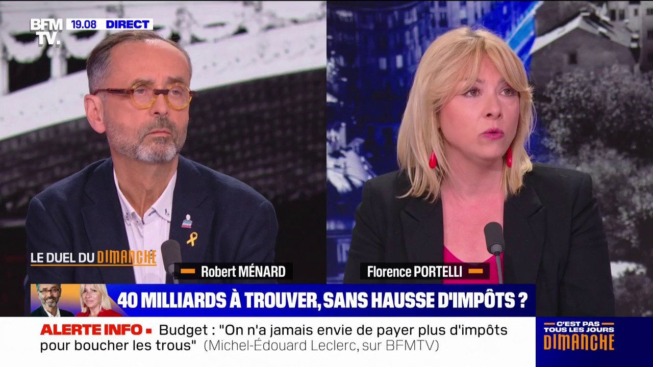 40 milliards d'euros d'économies en 2026: pour Florence Portelli, vice-présidente LR, "il ne faut pas faire la réduction des dépenses publiques"