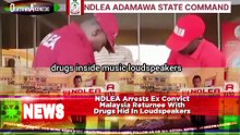 NDLEA Arrests Ex Convict Malaysia Returnee With Drugs Hid In Loudspeakers