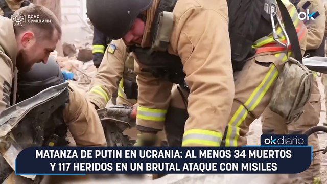 Matanza de Putin en ucrania: al menos 34 muertos y 117 heridos en un brutal ataque con misiles
