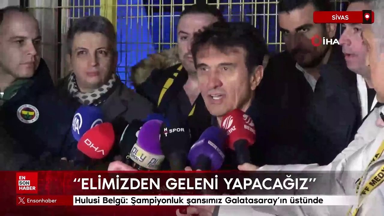 Hulusi Belgü: Şampiyonluk şansımız Galatasaray’ın üstünde