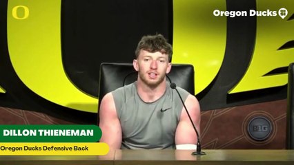 Oregon Ducks' Dillon Thieneman Explains Why He Transferred From Purdue