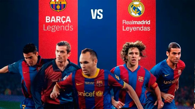 Rafael Márquez lidera al Barcelona Leyendas para enfrentar al Real Madrid Leyendas en el Nemesio Diez