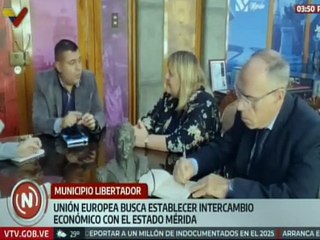 Unión Europea evalúa frentes productivos para establecer intercambio económico con el estado Mérida