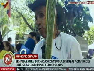 Miranda | Palmeros de Chacao continúan su legado contemplando diversas actividades en la Semana Mayor