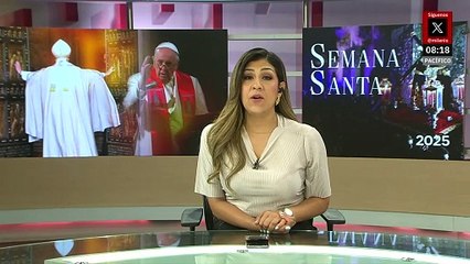 El Papa Francisco ofreció su bendición a los fieles en el Domingo de Ramos
