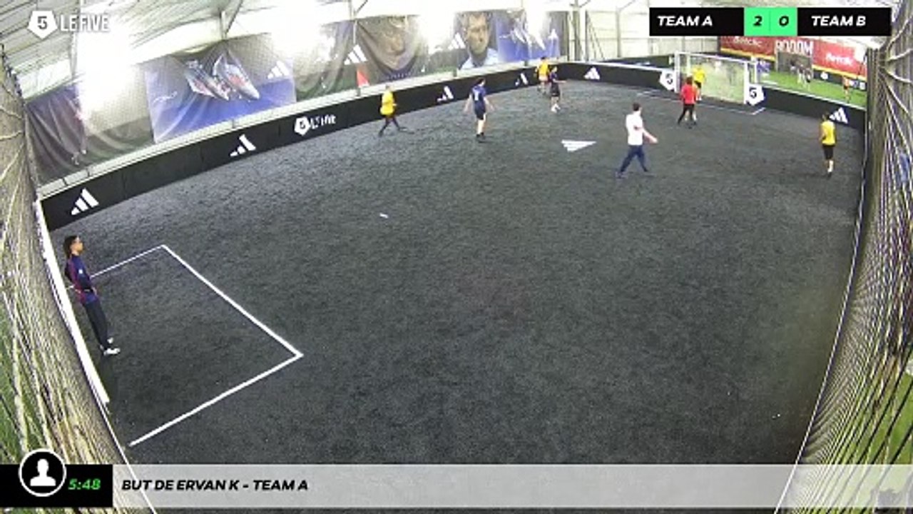 But de Ervan K - Team A