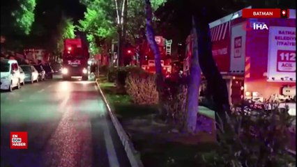 Batman'da yangın ihbarı 'asılsız' çıktı