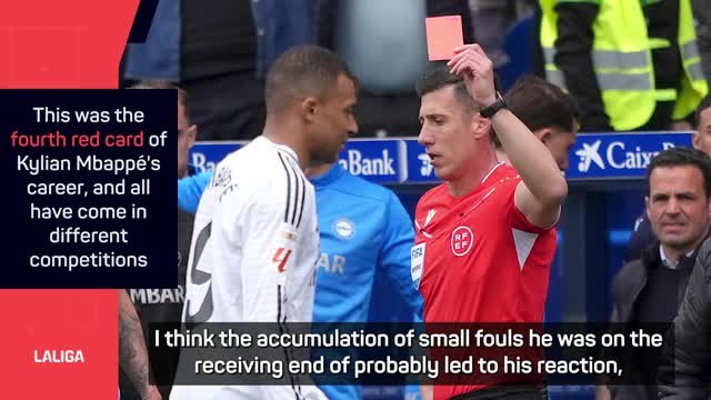 Mbappe has apologised for Alaves red card - Davide Ancelotti