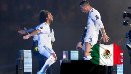 Marcelo celebra como Cristiano Ronaldo después de anotar gol en México