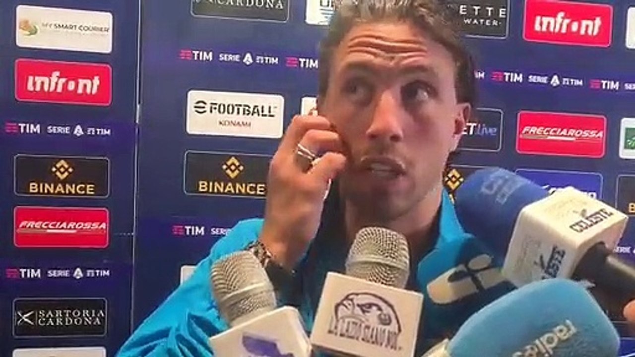 LAZIO-ROMA 1-1 - LA CONFERENZA DI PELLEGRINI DOPO IL DERBY