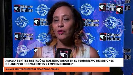 Amalia Benítez destacó el rol innovador en el periodismo de Misiones Online: “Fueron valientes y emprendedores”