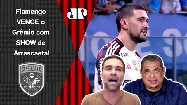 O ARRASCAETA é MUITO DIFERENTE, cara! O FLAMENGO é LÍDER e... VITÓRIA sobre o Grêmio!