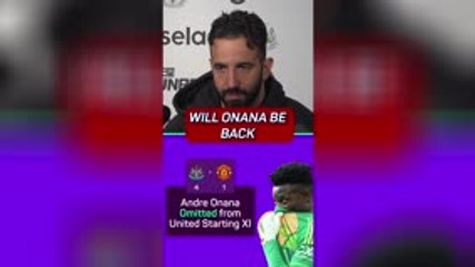 Amorim hesitant to reveal if Onana will return against Lyon