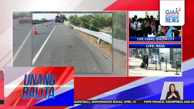 Dalawa, patay matapos mabangga at mahulog sa tulay ang sinasakyang utility vehicle; isa pa, sugatan | Unang Balita