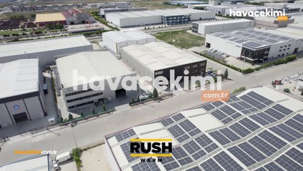 Rush Warm Fabrika Drone Çekimi Ankara