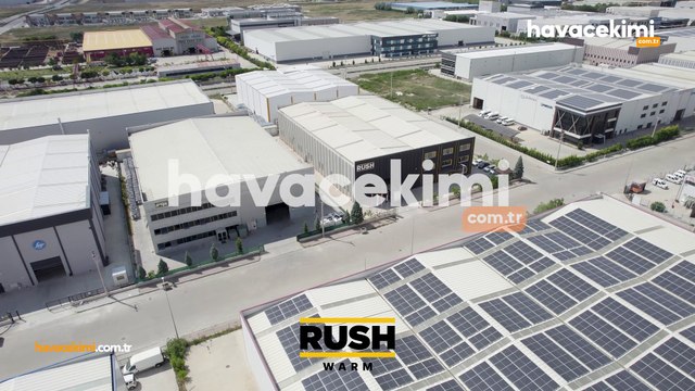 Rush Warm Fabrika Drone Çekimi Ankara