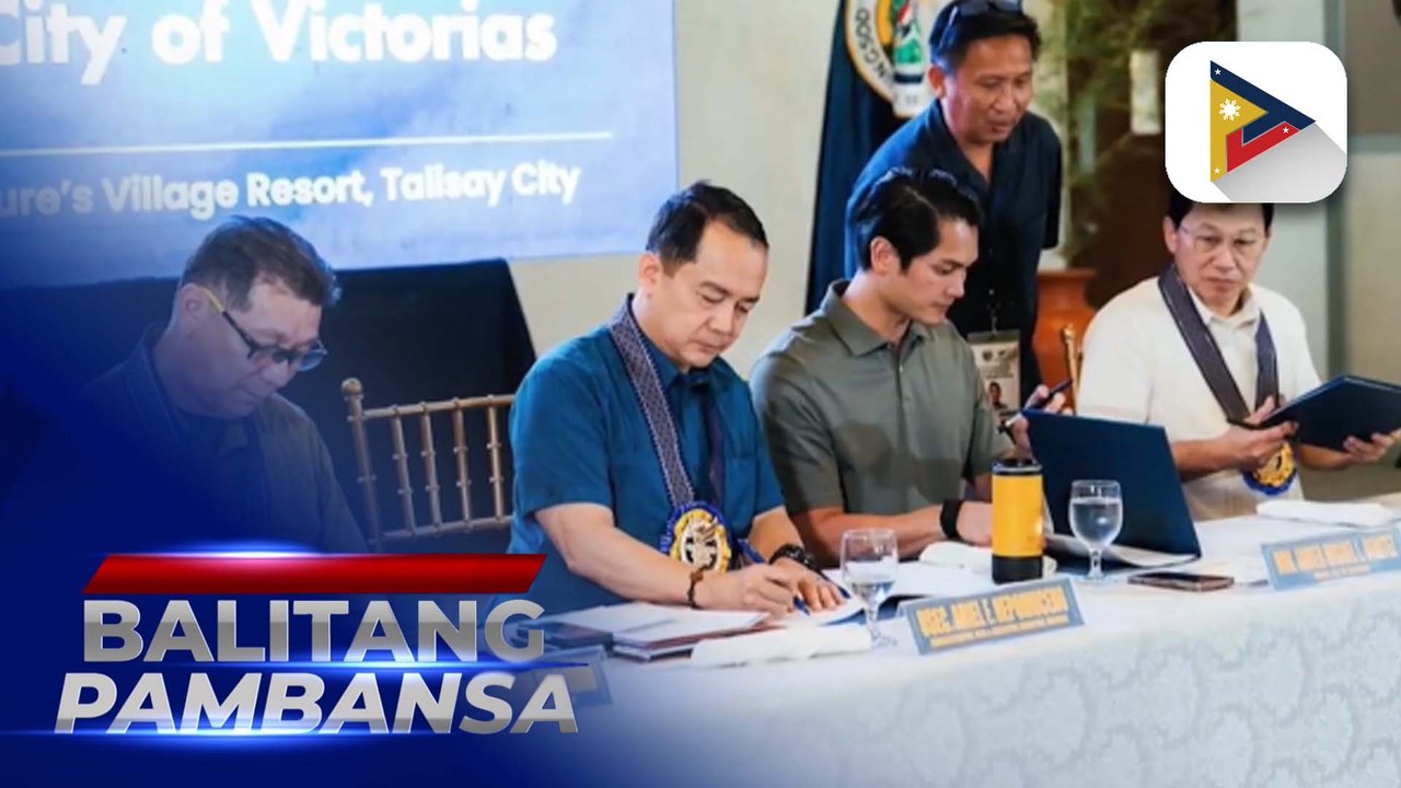 Dalawang MOA para maging handa sa kalamidad, nilagdaan ng OCD, Victorias City LGU, at Negros A.C.E.